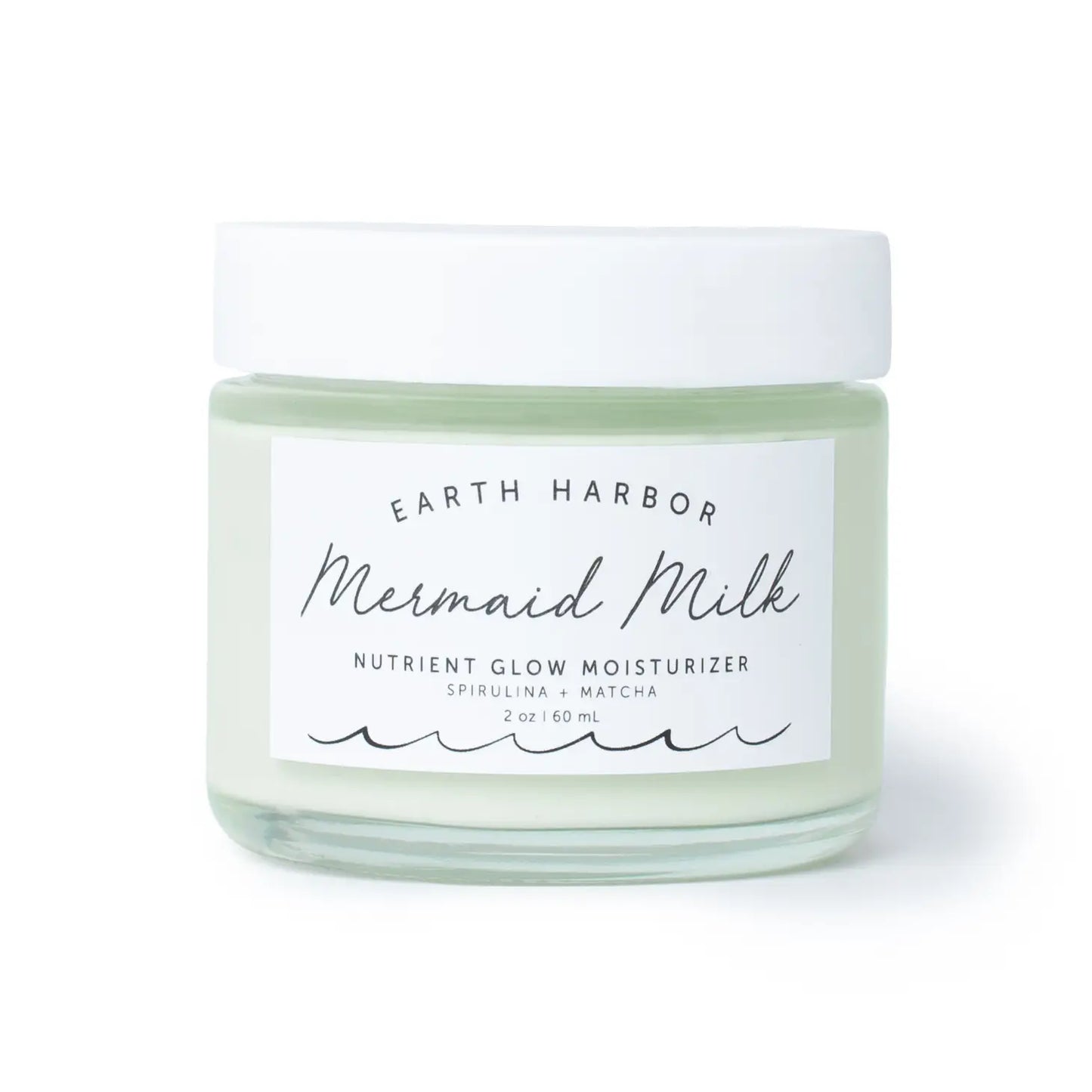 a photo of earth harbor mermaid milk moisturizer