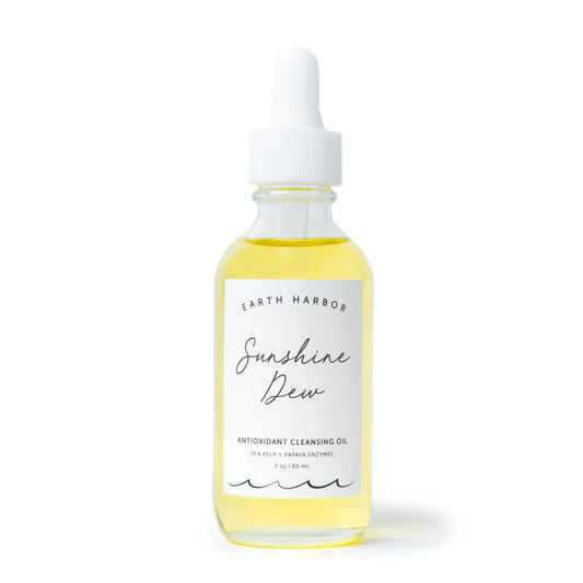 A photo of Earth Harbor Sunshine Deq - Antioxidant cleansing oil.
